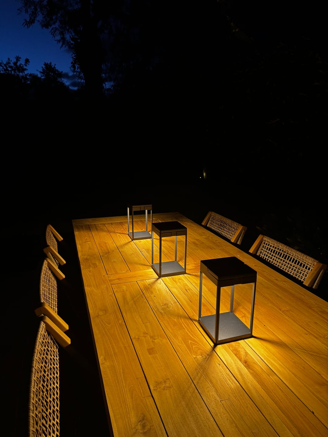 Customer photo review of Luxury Metal Solar Lantern