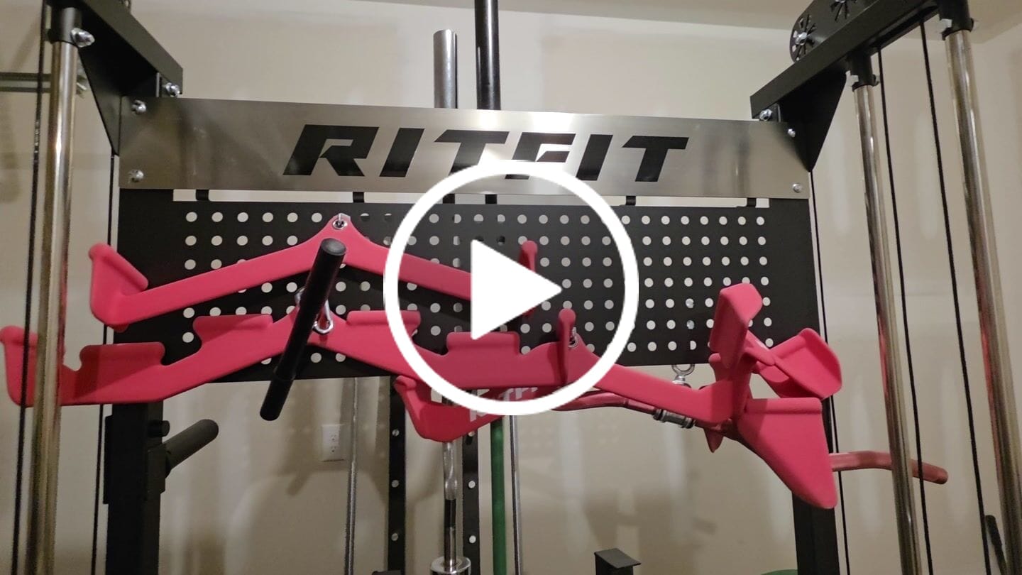Customer video review of RitFit PBM1 Pegboard Attachment (Only for M1 PRO)