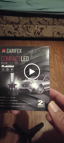Customer video review of Compact H1 LED Headlight Bulb