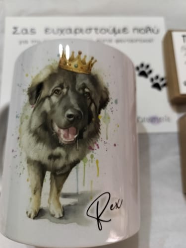 Customer photo review of Κούπα με Εσας και το Κατοικίδιο σας