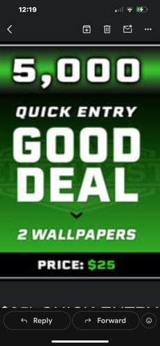 Customer photo review of ($25) QUICK ENTRY