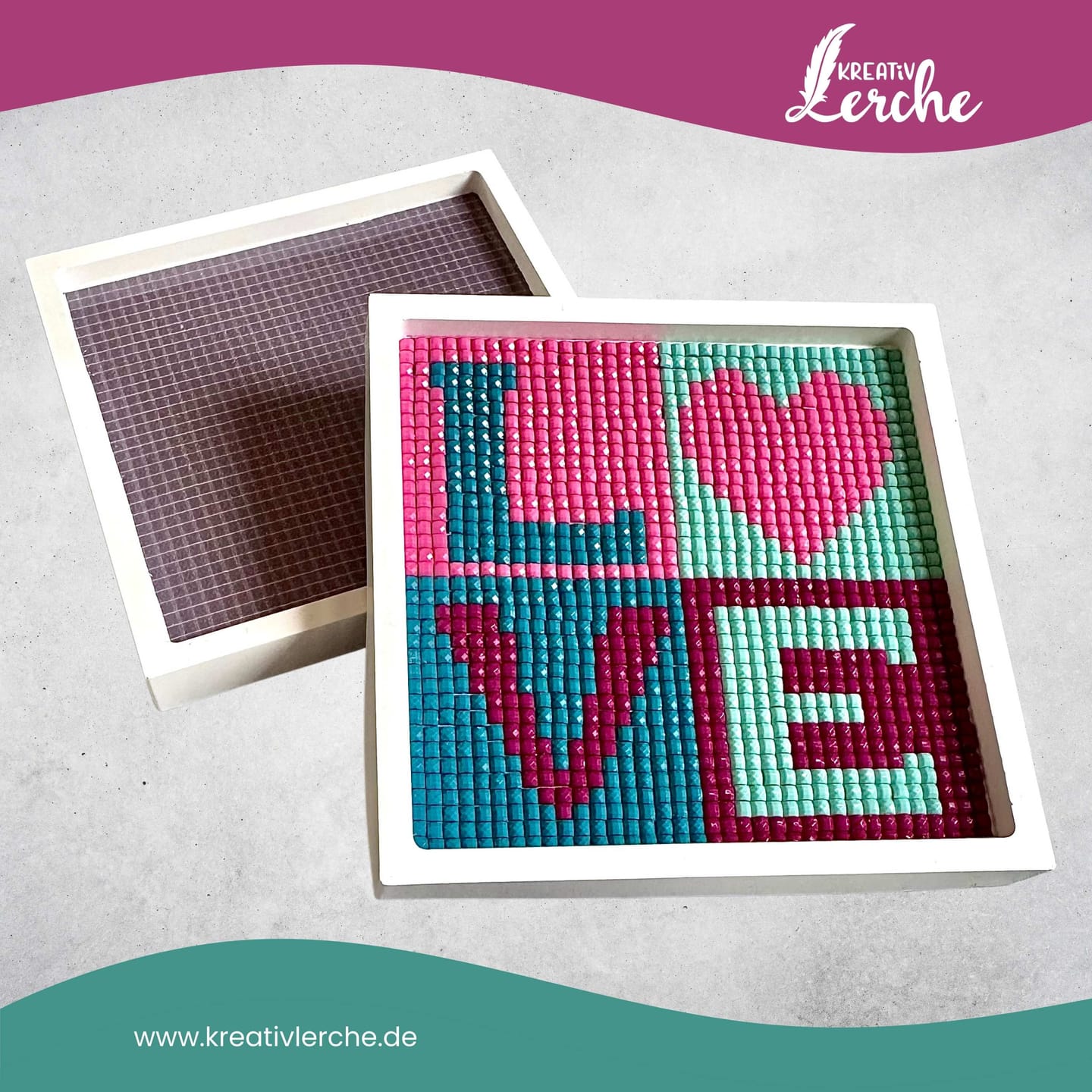 Customer photo review of Freestyle - Micromosaic Panel ohne Motiv 35 x 25 cm