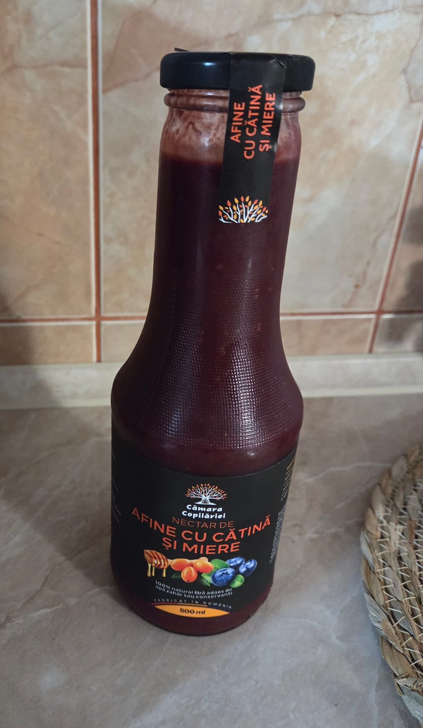 Customer photo review of Nectar de Afine cu Cătină și miere - 500ml