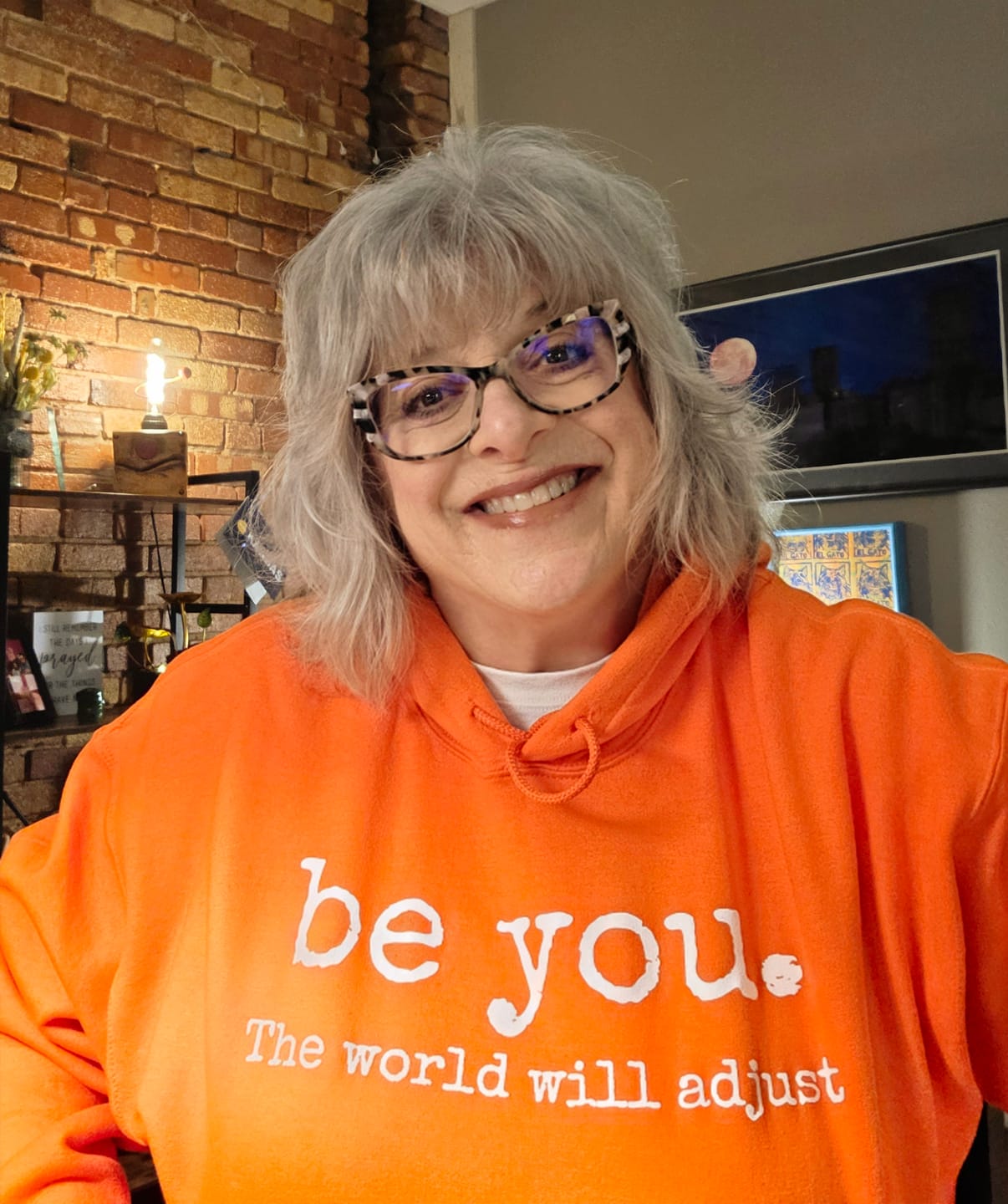 Customer photo review of Be You Hoodie