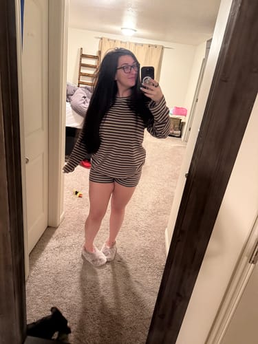 Customer photo review of Oversized Long Sleeve
