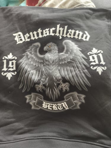 Customer photo review of Deutscher Adler Personalisiert
