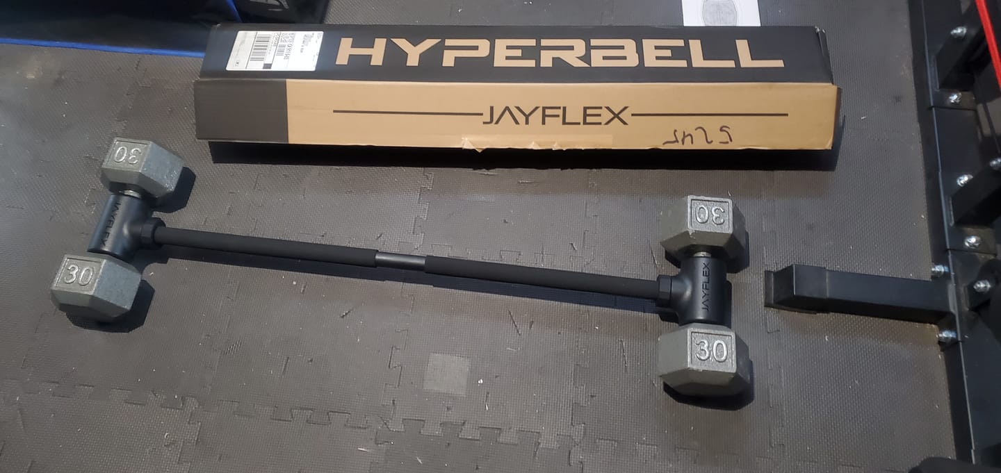 Customer photo review of Hyperbell Bar