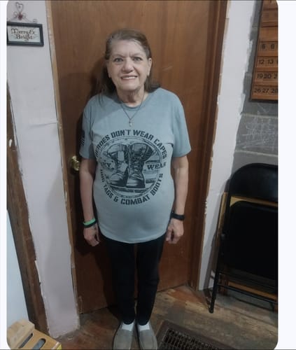 Customer photo review of Our Heroes Don't Wear Capes