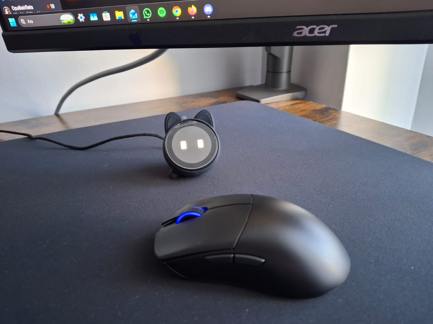 Customer photo review of WLMouse Huan Magnezyum Wireless Mouse