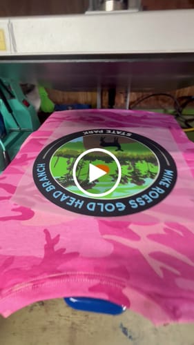 Customer video review of DTF Transfers Upload Your Gang Sheet