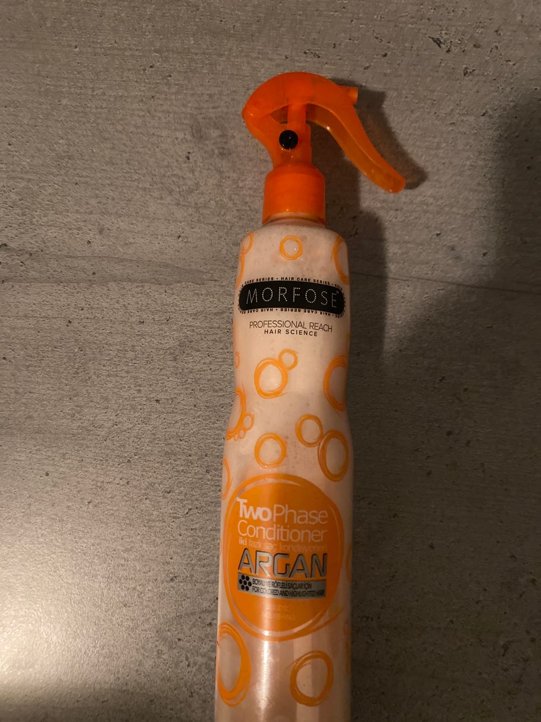 Customer photo review of Morfose Hair Conditioner Argan 400ml