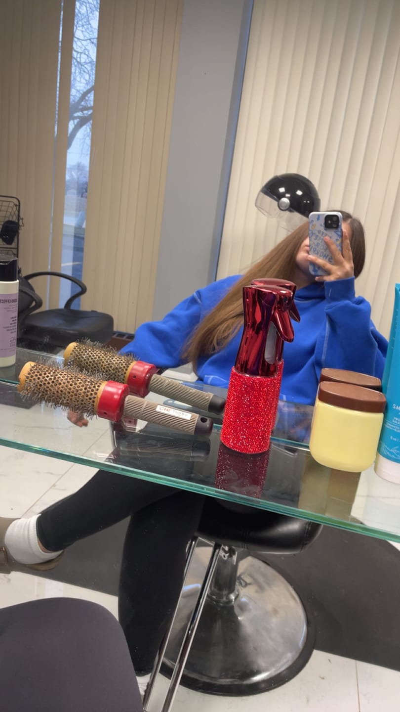 Customer photo review of Soufflé Classic Hoodie Sets