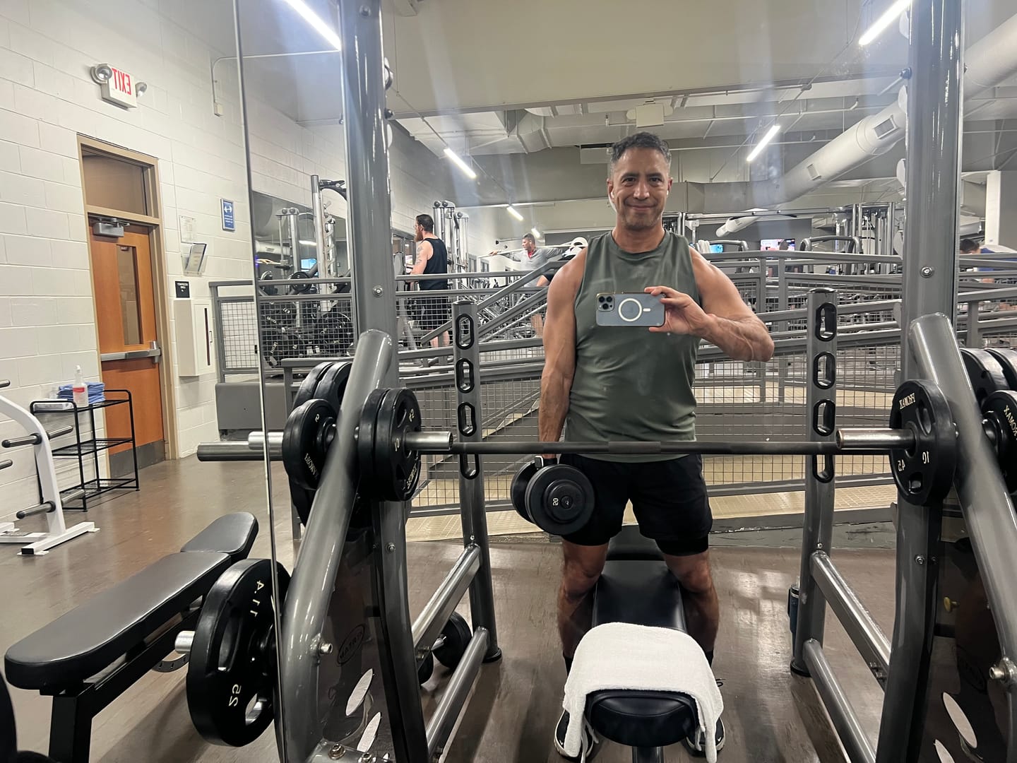 Customer photo review of Core Sleeveless Athletic Tank