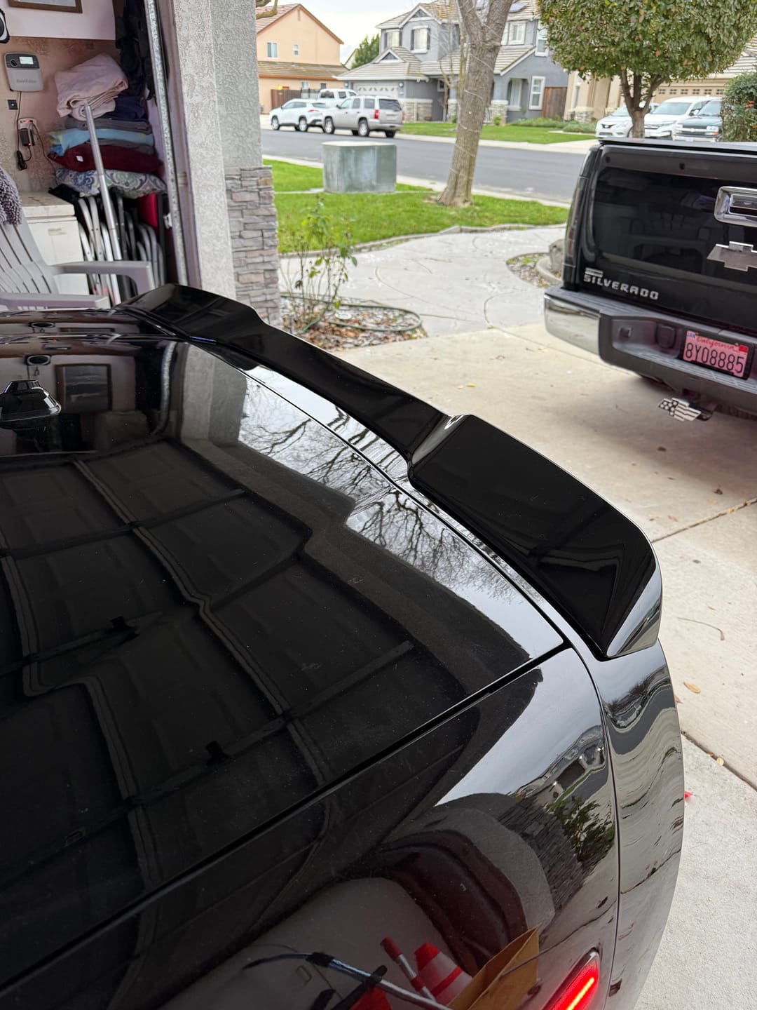 Customer photo review of Corvette C6 ZR1 Extended Rear Trunk Spoiler