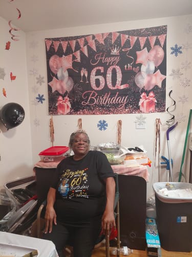 Customer photo review of 60th Birthday With God's Grace & Mercy