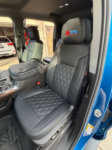 Customer photo review of Premium Custom-Fit Seat Covers