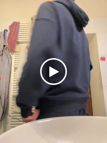 Customer video review of Zip Hoodie Premium Blanks 330GSM Night Blue