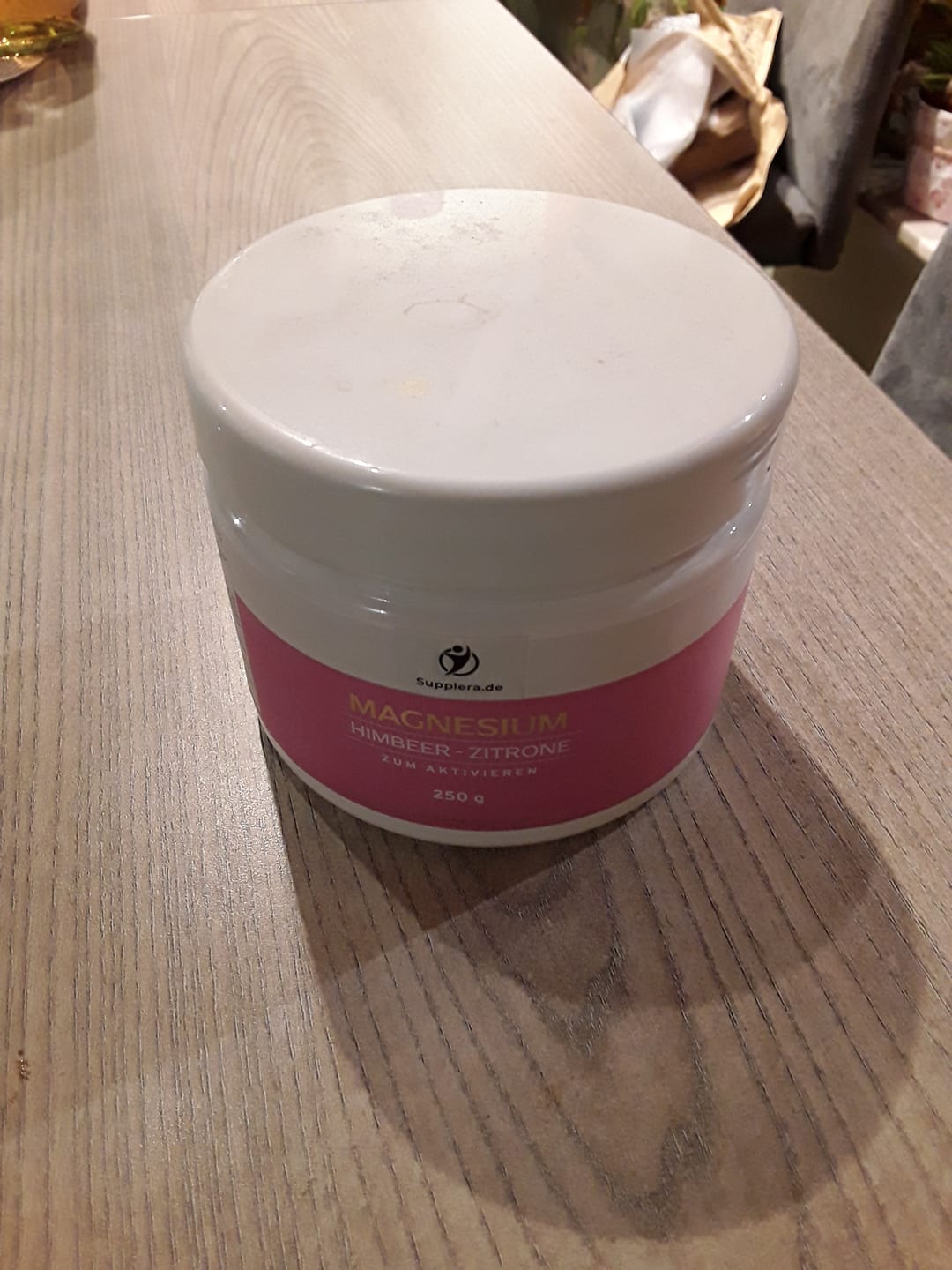 Customer photo review of Ionisches Magnesium **Himbeer-Zitrone** 250g Dose