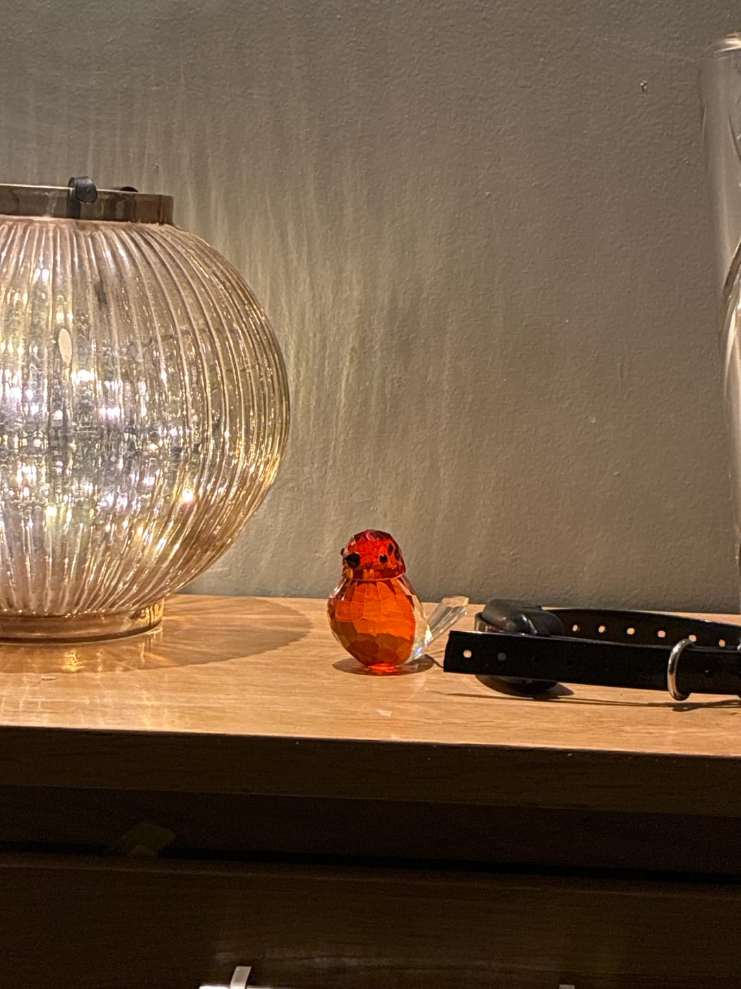 Customer photo review of Galway Living Robin Hanging Bauble