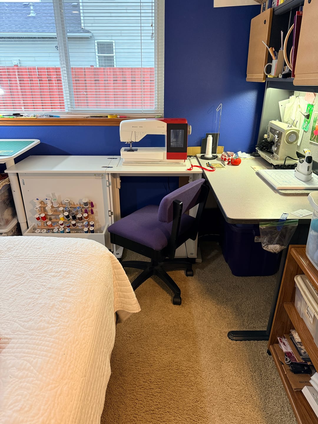 Customer photo review of Arrow Judy Sewing Cabinet (2 Colors Available)