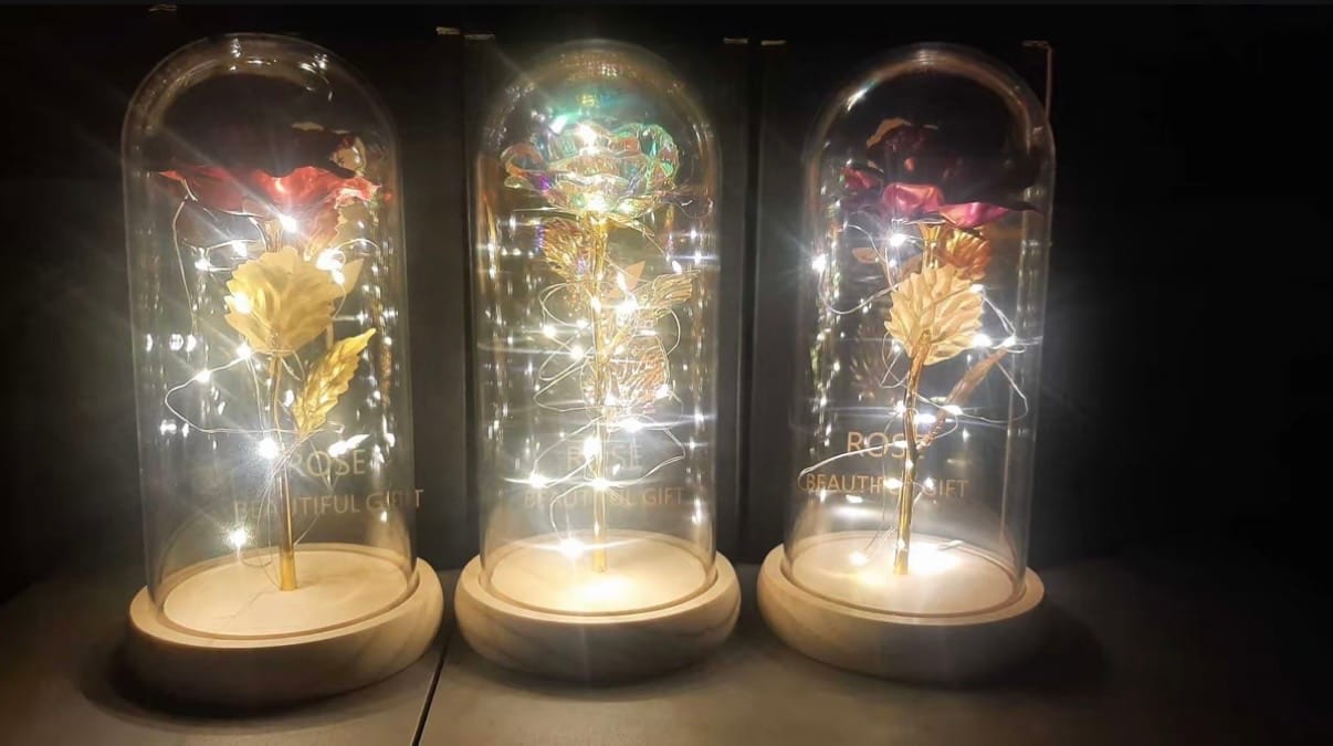 Customer photo review of EverGlow Rose - Lamp