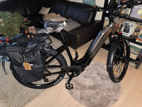 Customer photo review of Lankeleisi MG600 Lite 250W 27.5" Electric Trekking Bike 720Wh SUV E-bike with Torque Sensor 36V 20Ah Battery [Pre-Order]