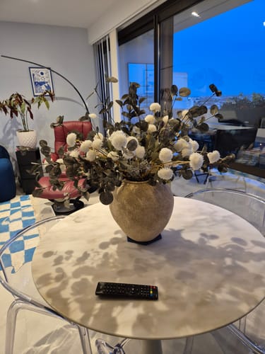 Customer photo review of Bouquet composé - Vert & Blanc