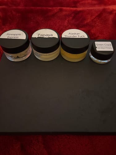 Customer photo review of Alaskan Thunder Fuck | THCA Badder