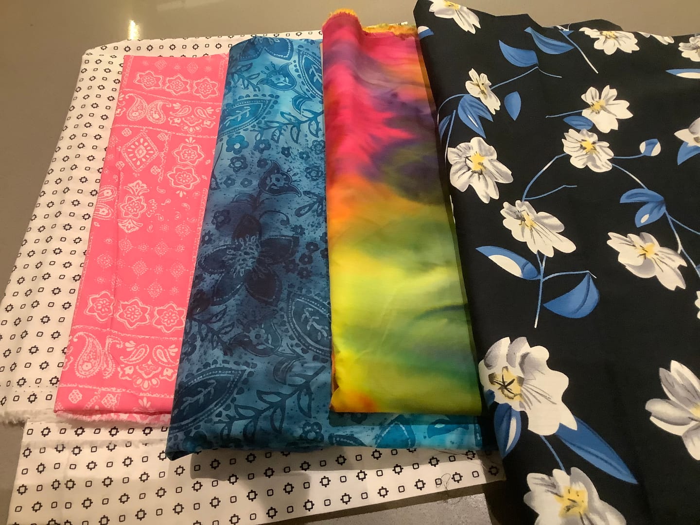 Customer photo review of Printed Cotton Remnants