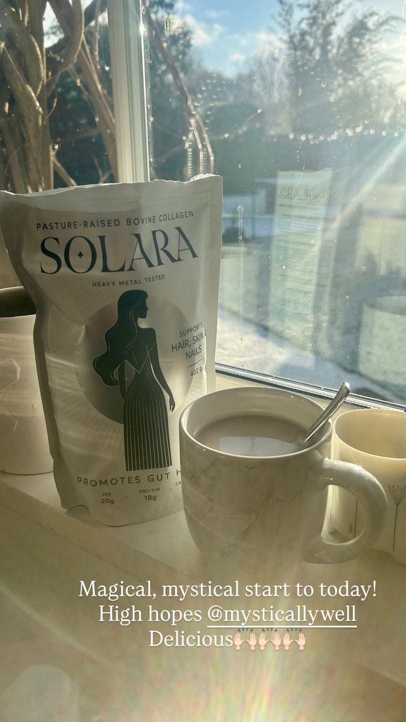 Customer photo review of Solara Bovine Collagen
