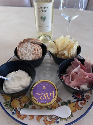 Customer photo review of White Sturgeon Caviar