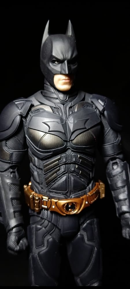Customer photo review of Batman (TDKR) 1/12 Scale Figure - Deluxe & Standard