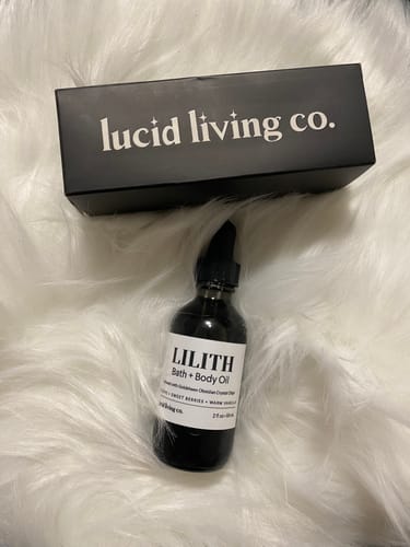 Customer photo review of LILITH Bath & Body Oil