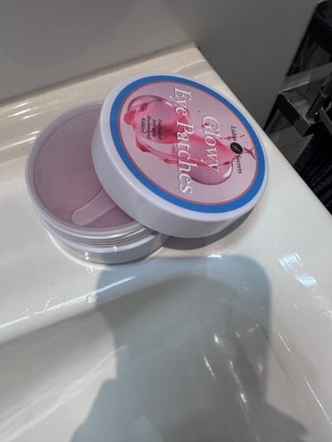 Kundenbewertung mit Foto zu Glowy Eye Patches (60Stk) gegen Augenringe und Fältchen