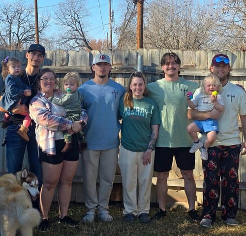 Customer photo review of Mystery Oversized Tee - Final Sale