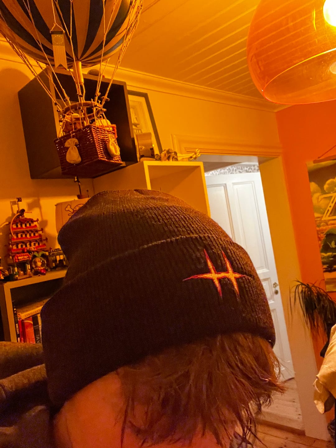 Customer photo review of THE EVIL SHRIMPY BEANIE