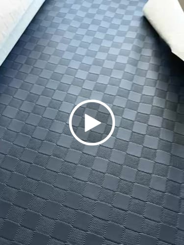 Customer video review of XADREZ DELUXE 0.8MM MARINHO FUNDO MALHA