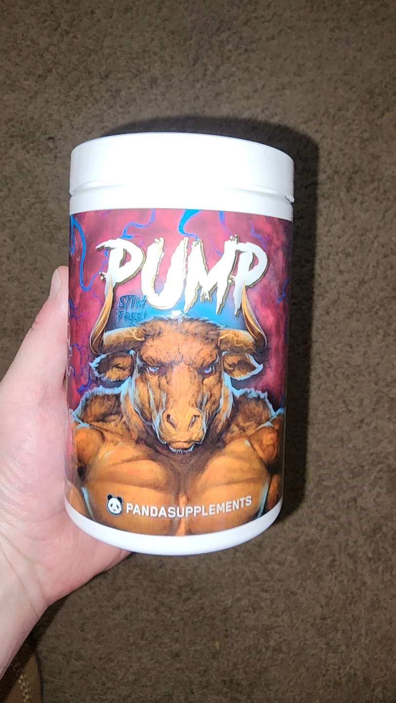 Customer photo review of PUMP STIM FREE PRE-WORKOUT