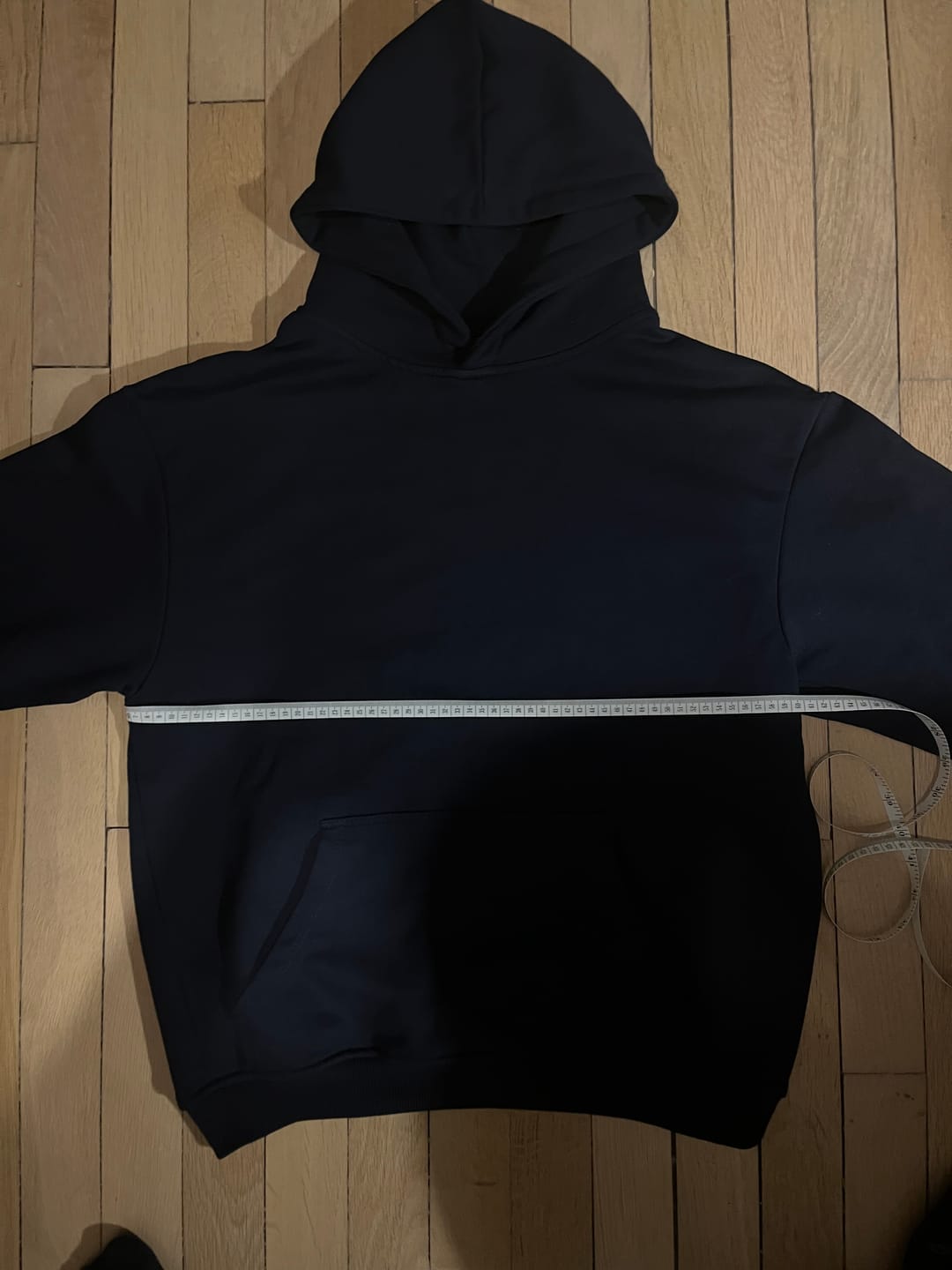 Customer photo review of Hoodie Premium Blanks 330GSM Night Blue