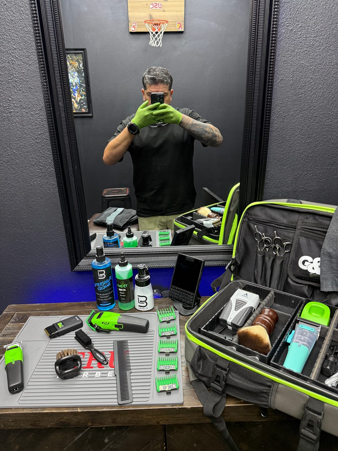 Customer photo review of Mid Size Mobile Station "OG Black"