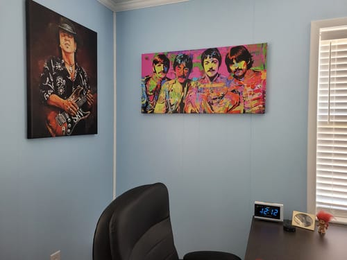 Customer photo review of Sgt. Pepper Canvas Set