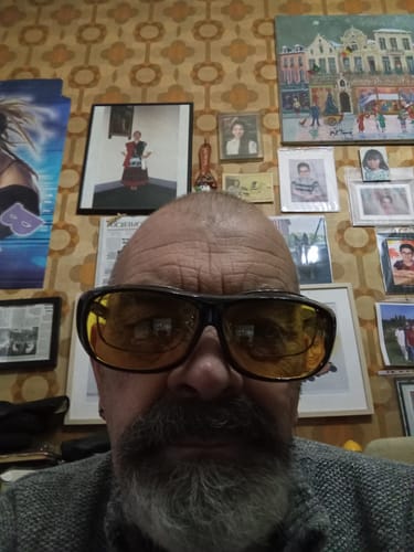 Customer photo review of NoctiOptic™ - Les lunettes qui éclairent votre nuit