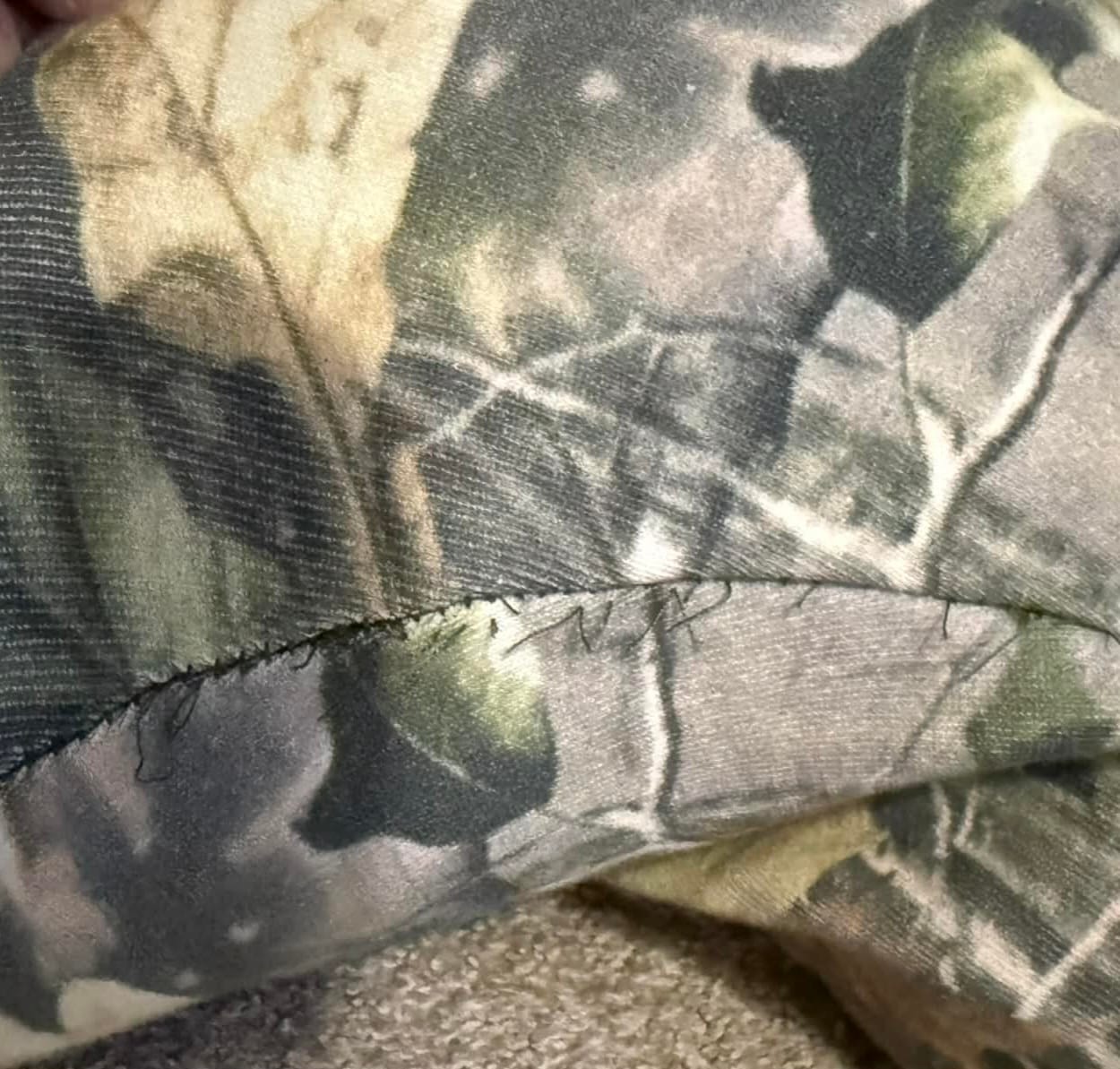 Customer photo review of Range Camo Vintage Sweatpants