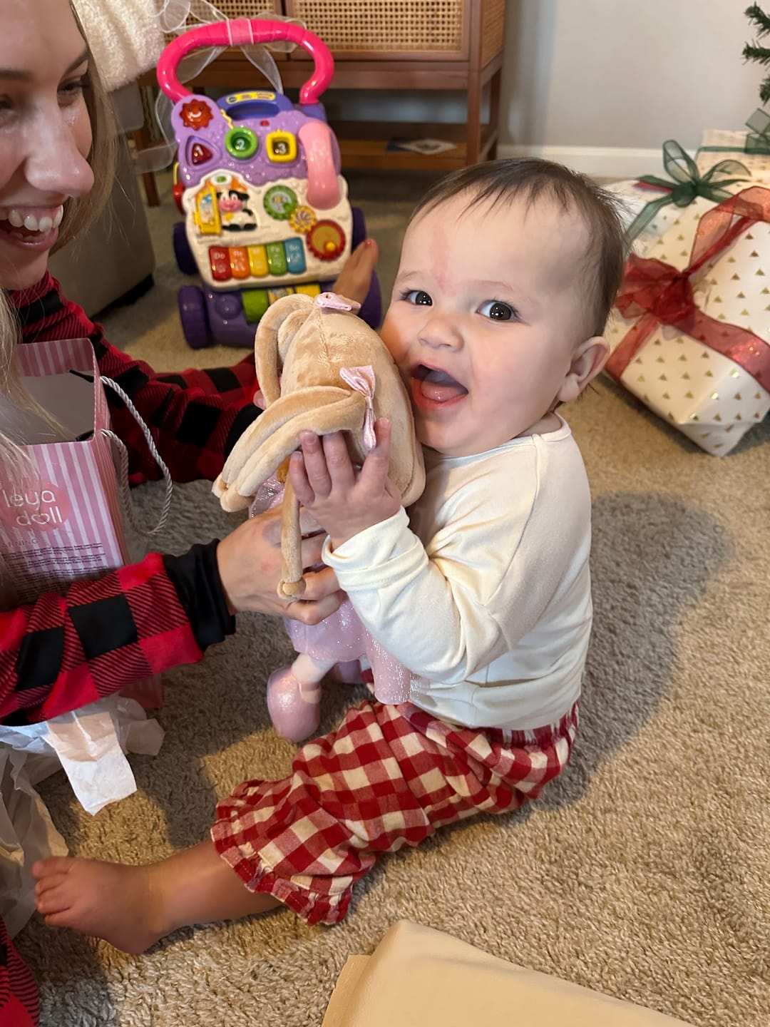 Customer photo review of Personalized Princess Coral
