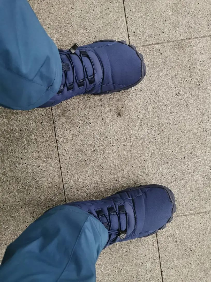 Customer photo review of Botines barefoot impermeables Confort Total