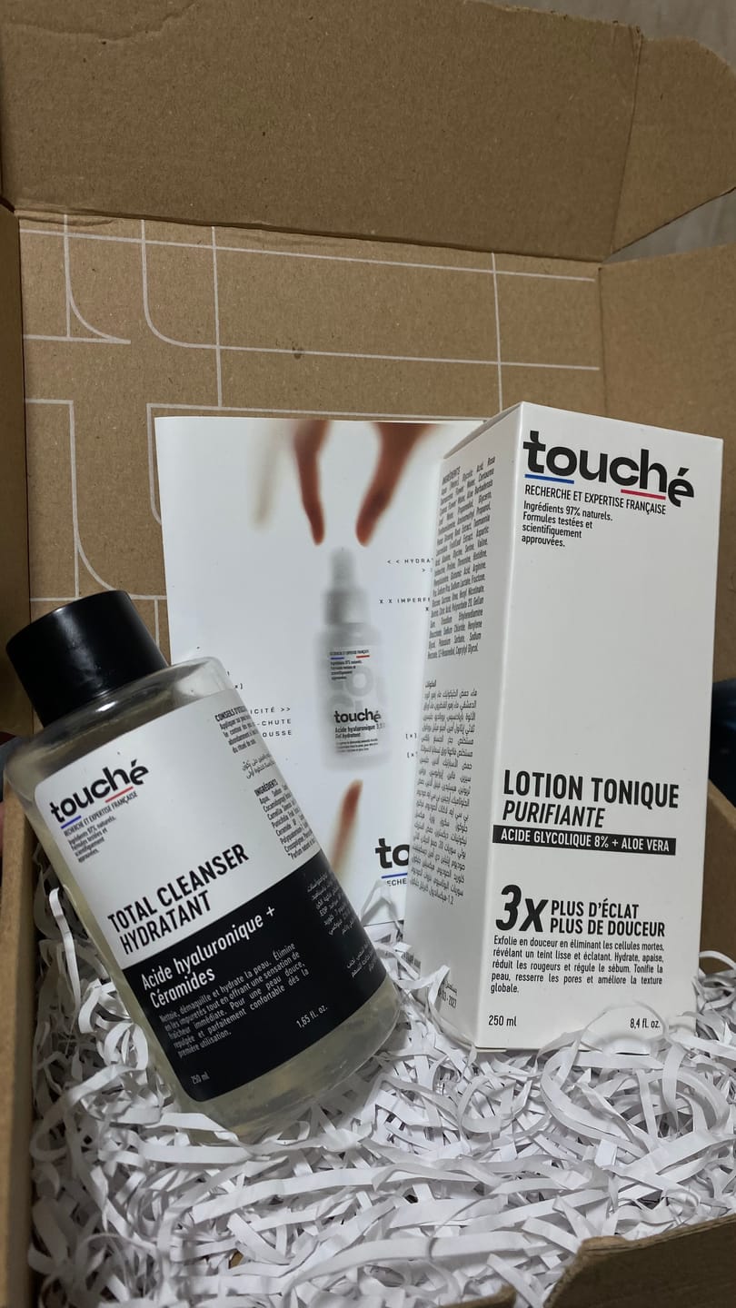 Customer photo review of Total Cleanser Hydratant