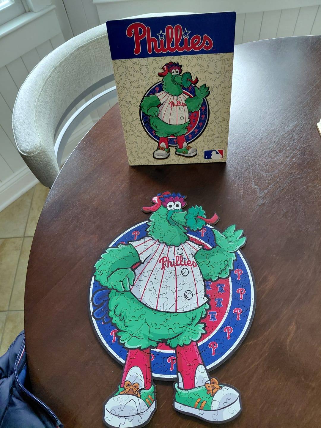 Customer photo review of Philadelphia Phillies™ Mascot - Wooden Puzzle