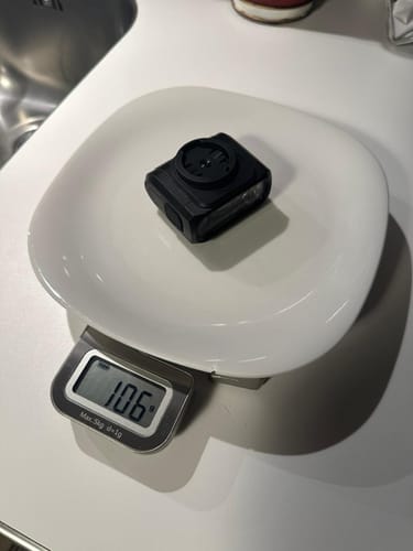 Customer photo review of HORI 900 DUAL MOUNTED BIKE LIGHT