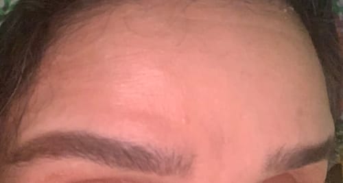 Customer photo review of Fyne Strokes Brow Pen.