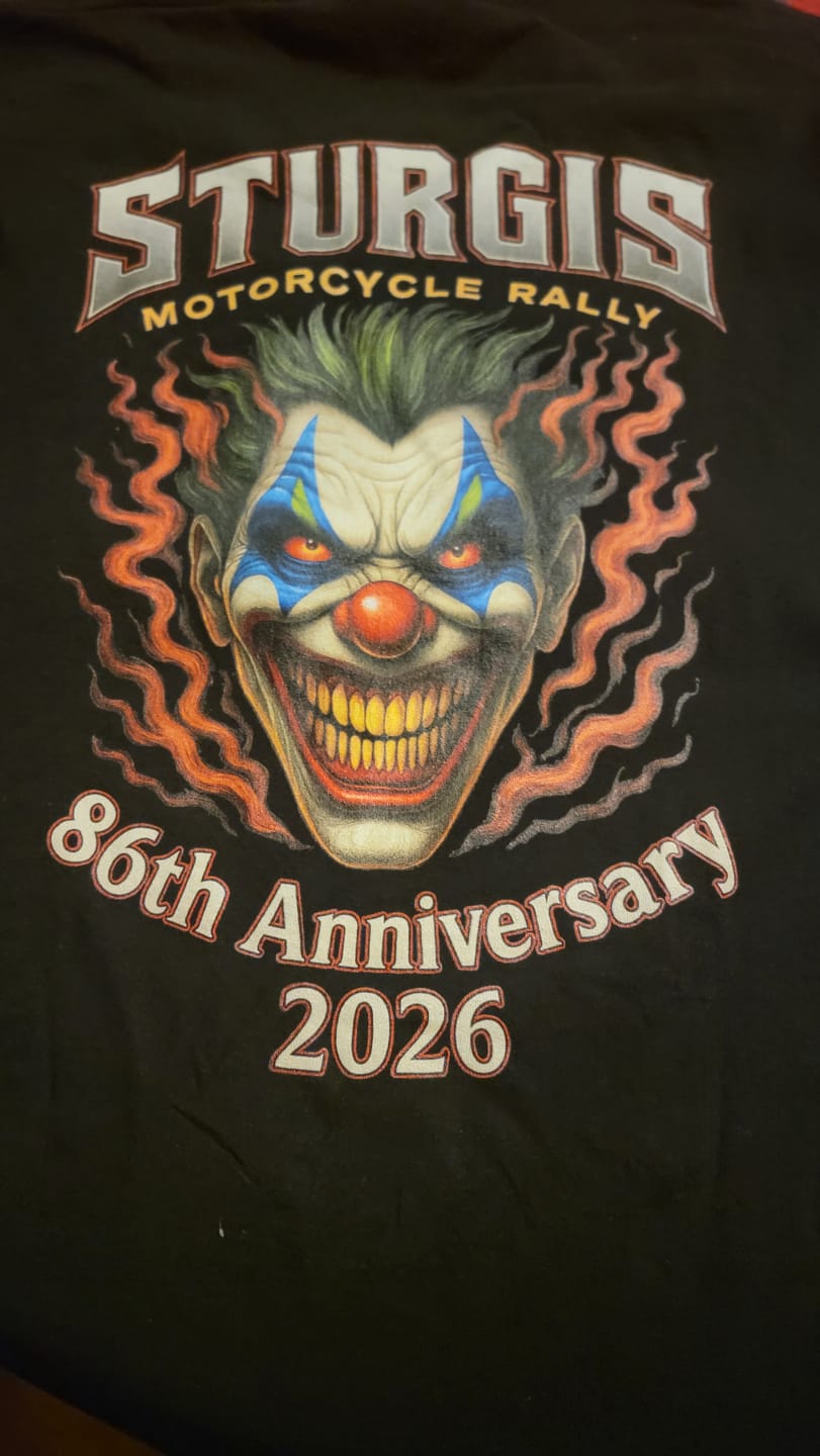 Customer photo review of 2026 Sturgis Insane Clown - 86th Anniversary